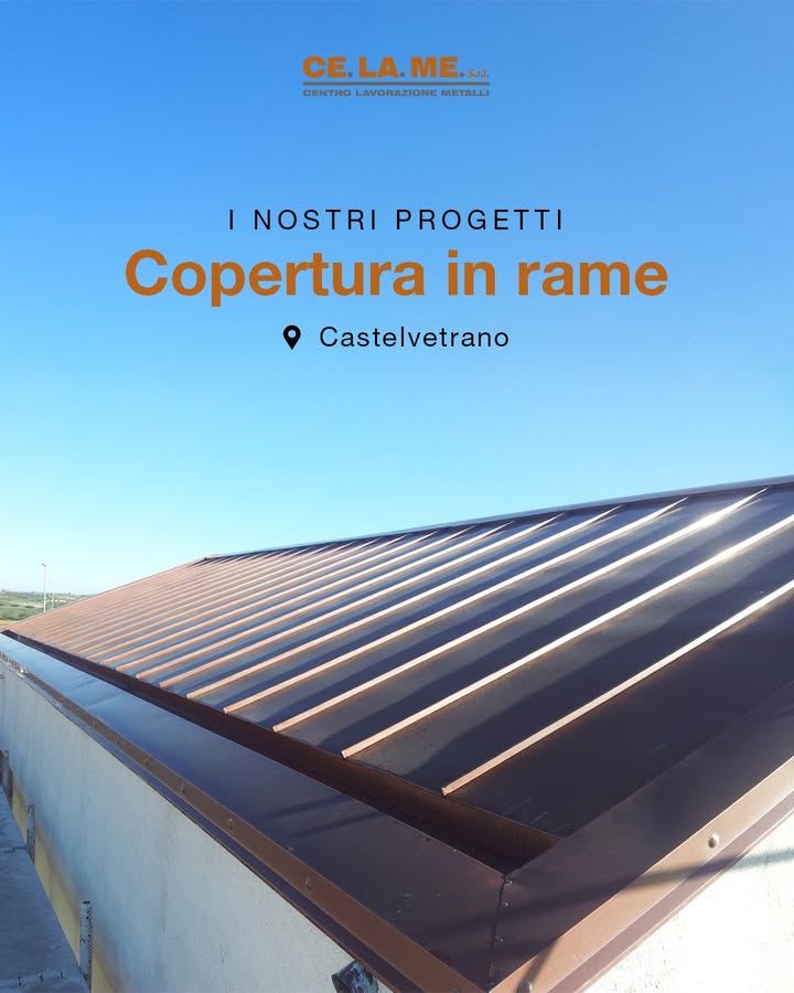 Lavori completati ✔️
Abbiamo realizzato una copertura in rame per un'abitazione